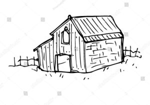 300x210 Simple Barn Drawing - Simple Barn Drawing