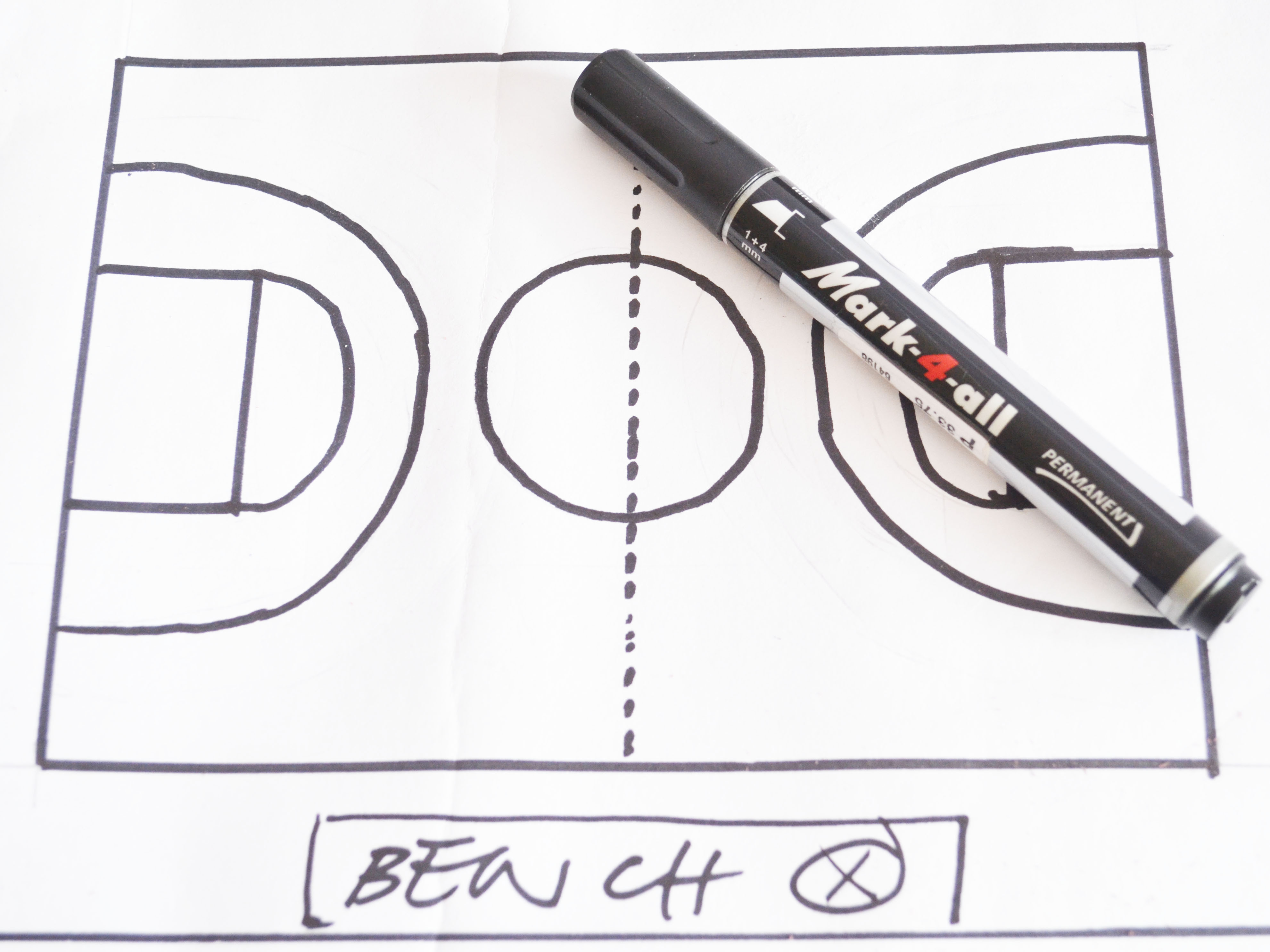 3964x2973 How To Draw A Basketball Court Steps - Simple Basketball Drawing