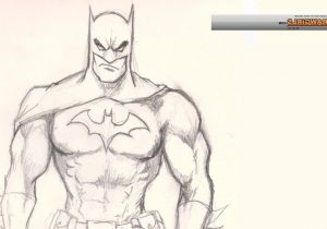 300x210 Easy Way To Draw Batman - Simple Batman Drawing