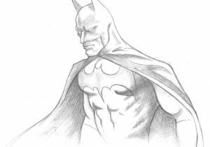 300x210 Easy Pencil Drawings Batman - Simple Batman Drawing