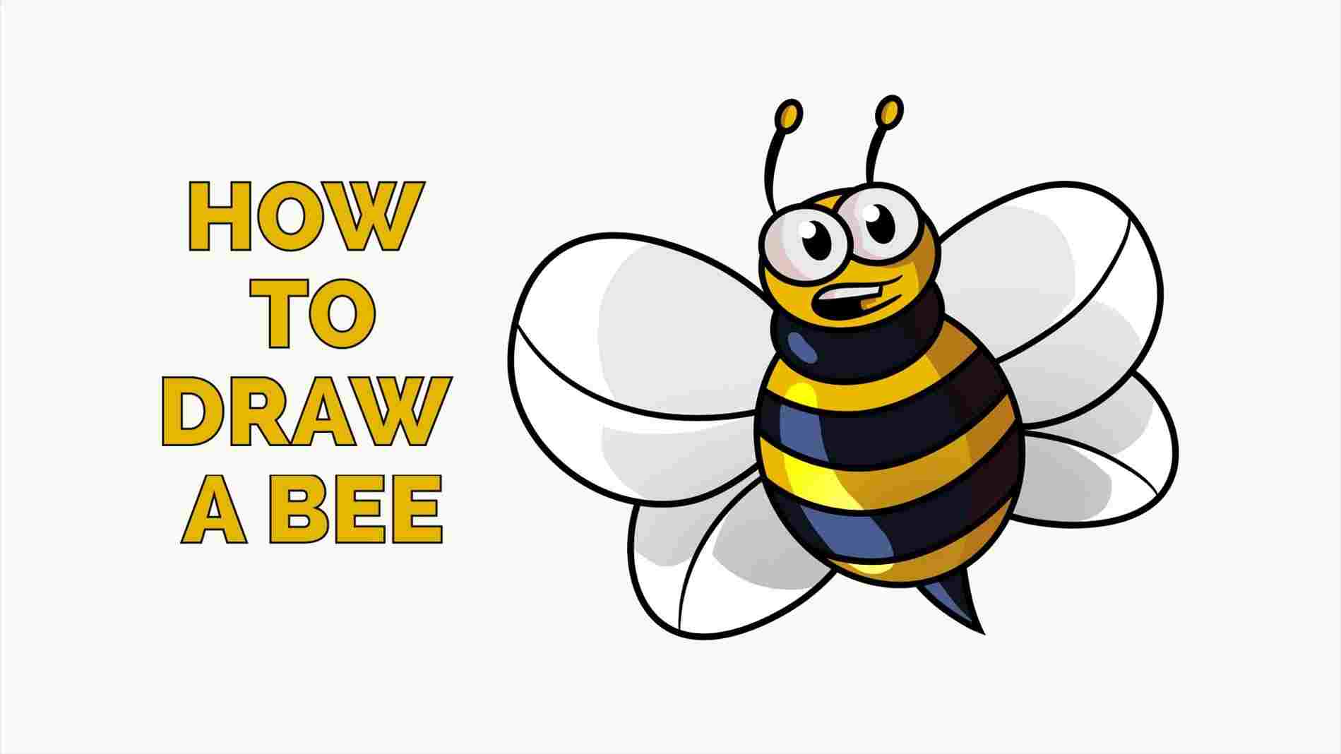 1899x1068 rhyoutubecom collection of free transparent simple download - Simple Bee Drawing