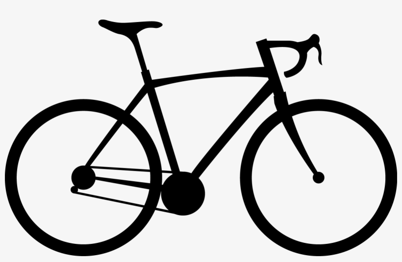 820x535 Road Bike Png - Simple Bike Drawing