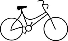 236x144 Best Bicycle Drawing Images How To Draw, Learn Drawing - Simple Bike Drawing