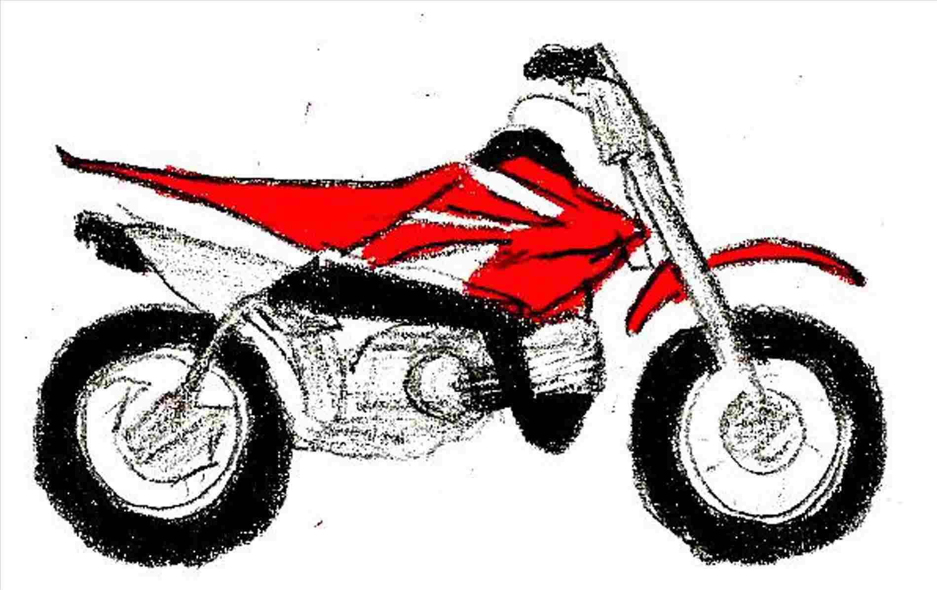 1899x1195 Simple Easy Dirt Bike Drawing - Simple Bike Drawing