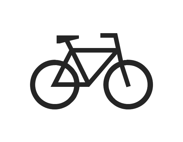 640x497 Bike - Simple Bike Drawing