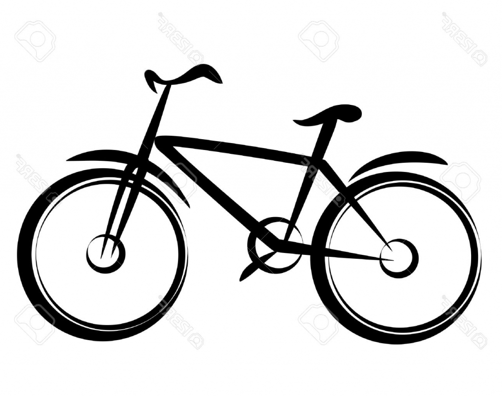 1024x808 Bicycle Drawing Simple For Free Download - Simple Bike Drawing