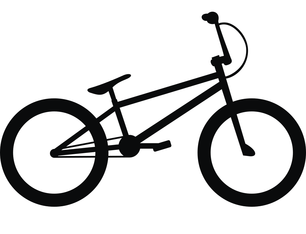 1200x918 Biking Drawing Simple Transparent Png Clipart Free Download - Simple Bike Drawing