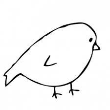225x225 Simple Bird Drawings - Simple Bird Drawing