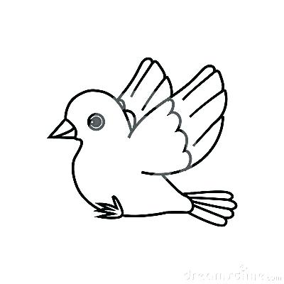 Orasnap: Easy Flying Bird Drawing For Kids