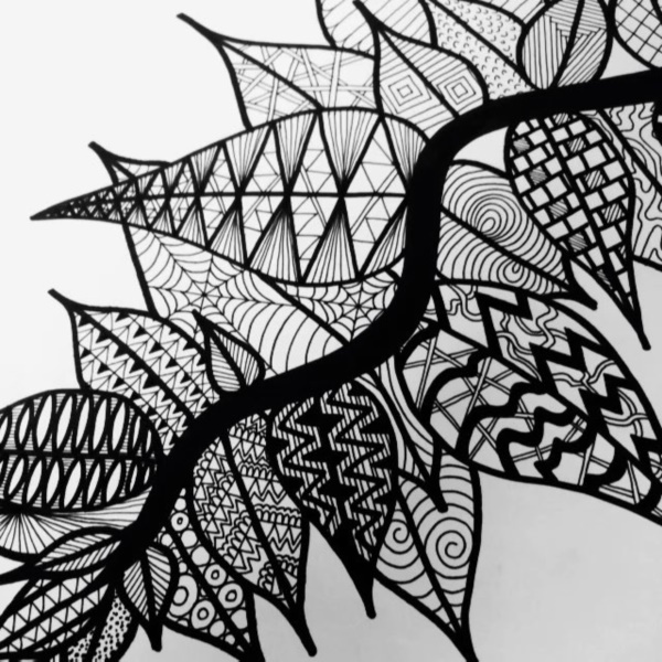 Simple Black And White Drawings at PaintingValley.com | Explore