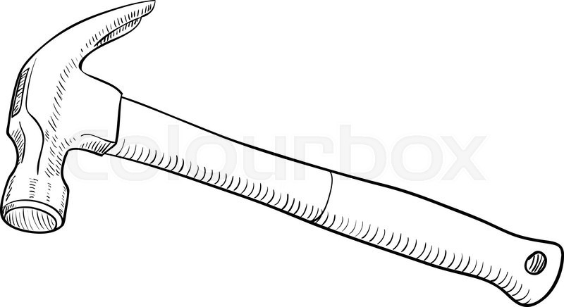 800x436 Simple Black And White Line Drawing Stock Vector Colourbox - Simple Black And White Drawings