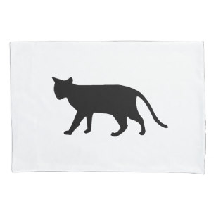 307x307 black cat silhouette drawing print gifts on zazzle - Simple Black Cat Drawing