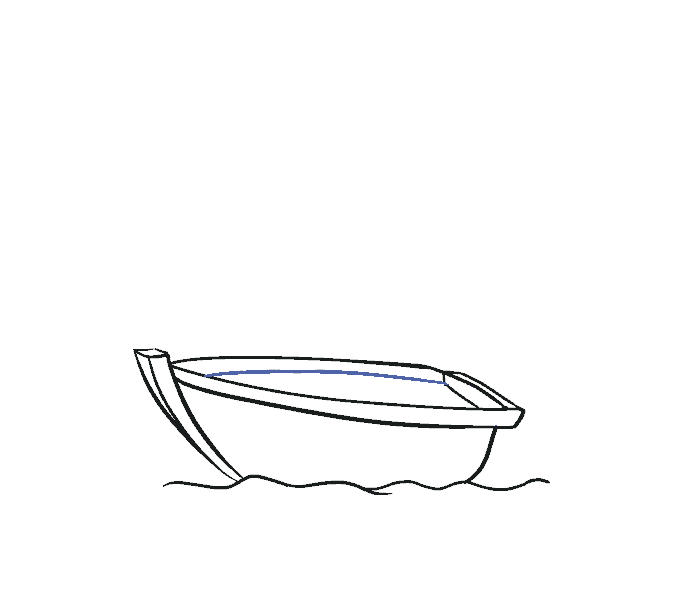 678x600 How To Draw A Boat In A Few Easy Steps Easy Drawing Guides - Simple Boat Drawing