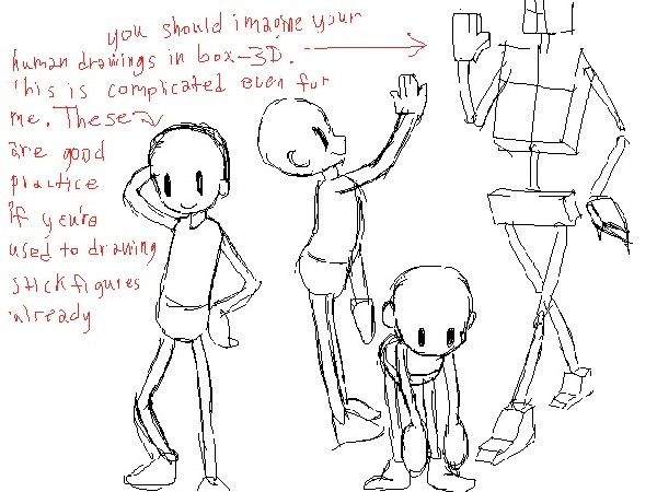 600x450 Drawing Drawing Tutorial - Simple Body Drawing