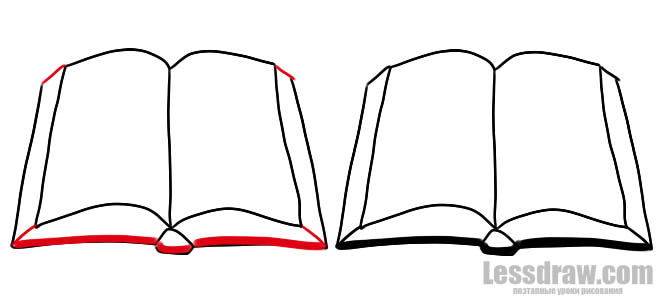 660x301 How To Draw Book Easy - Simple Book Drawing