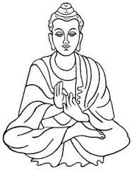 188x240 simple seated buddha line drawing for a tattoo everything else - Simple Buddha Drawing