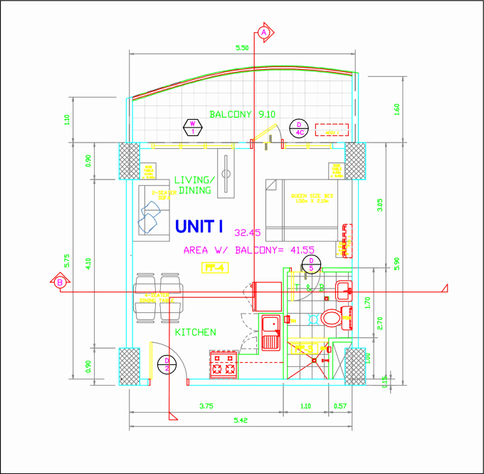 680x665 Corel Draw Floor Plan Template New Collection Of Simple - Simple Building Drawing