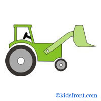 200x200 How To Draw A Bulldozer Free Download Clip Art - Simple Bulldozer Drawing