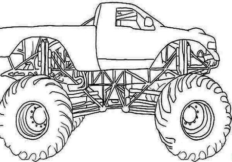 476x333 Simple Bulldozer Coloring - Simple Bulldozer Drawing
