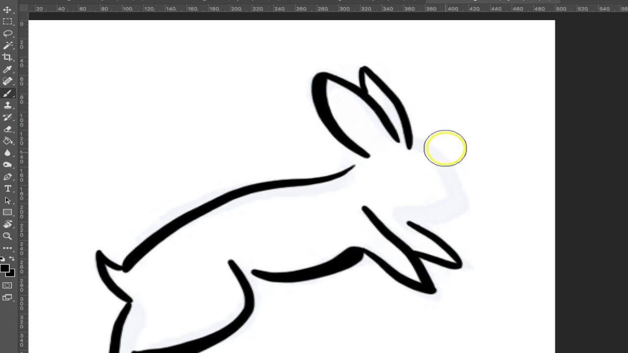 1280x720 How To Draw A Simple Bunny - Simple Bunny Drawing