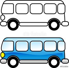 236x231 How To Draw A Bus For Kids, Step - Simple Bus Drawing
