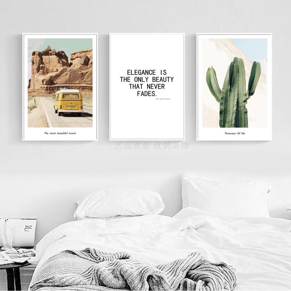 1000x1000 nordic modern simple cactus car letter combination decoration - Simple Cactus Drawing