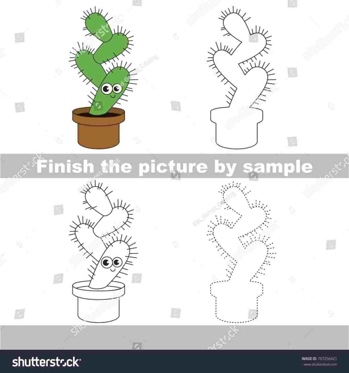 1185x1264 Drawing Quote Rhcom Life Simple Cactus Drawing Is Tough - Simple Cactus Drawing