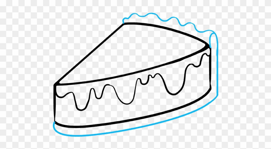 880x483 How To Draw Pie - Simple Cake Drawing