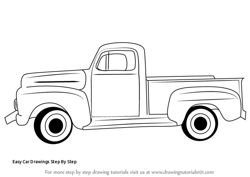 800x566 Easy Car Drawings Step - Simple Car Drawing