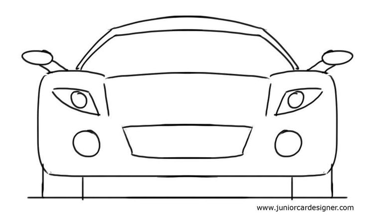 Simple Car Drawing At Paintingvalley Com Explore Collection Of