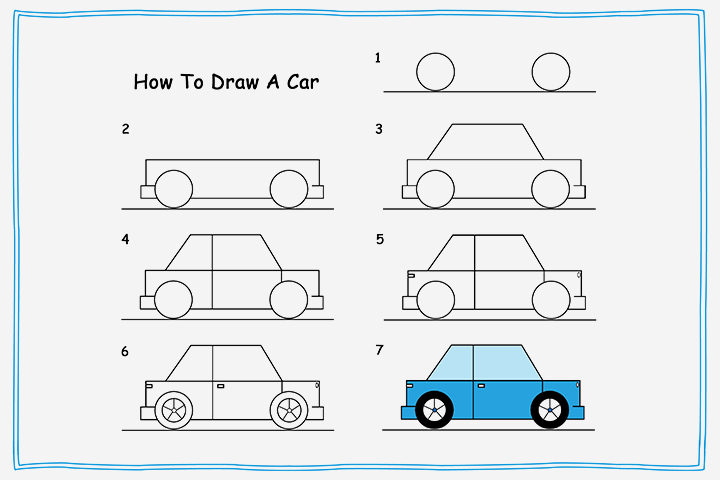 Simple Car Drawing For Kids At Paintingvalleycom Explore