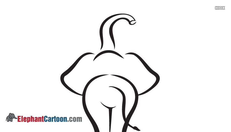 934x534 Elephant Cartoon Simple Easy Elephant Drawings - Simple Cartoon Drawings
