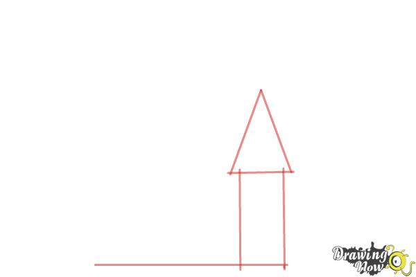 600x400 How To Draw A Simple Castle - Simple Castle Drawing