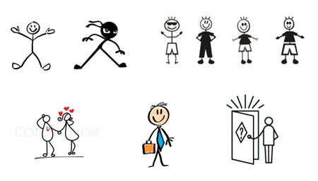 450x256 A Three Step Process To Create Hand Drawn Custom Characters - Simple Character Drawings