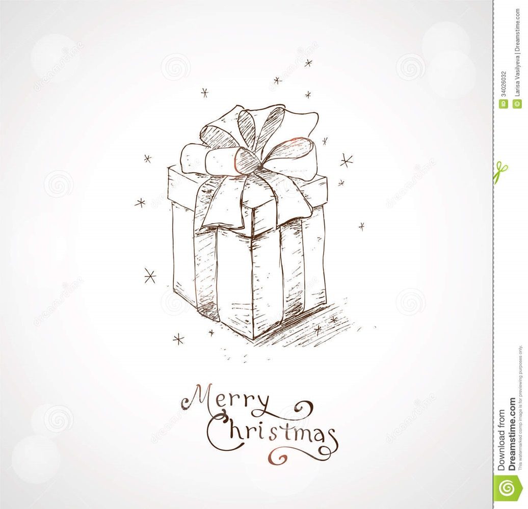 1036x999 christmas cards drawings theveliger - Simple Christmas Drawings
