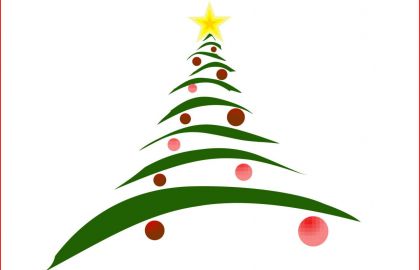 420x270 draw a simple christmas tree halloween holidays wizard - Simple Christmas Tree Drawing