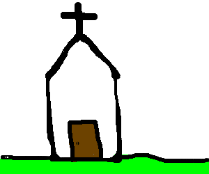 300x250 Simple Church Drawing - Simple Church Drawing