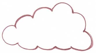 330x185 How To Draw Cloud Shapes - Simple Cloud Drawing