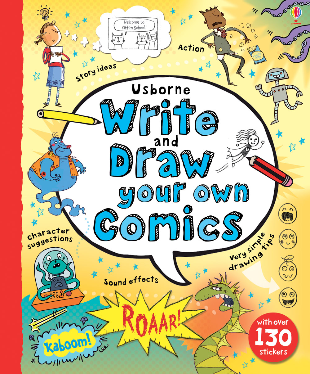1000x1205 write and draw your own - Simple Comics Drawing