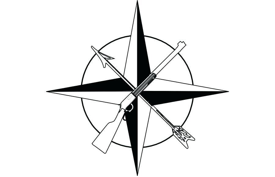 900x580 Simple Compass Rose Earlpatterson Club - Simple Compass Drawing