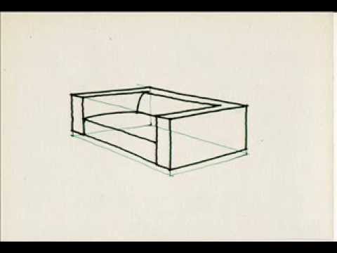 480x360 how to draw a sofa - Simple Couch Drawing