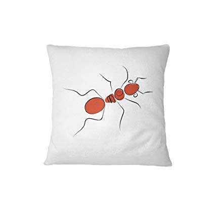 425x425 ant simple drawing animals sofa bed home decor pillow - Simple Couch Drawing