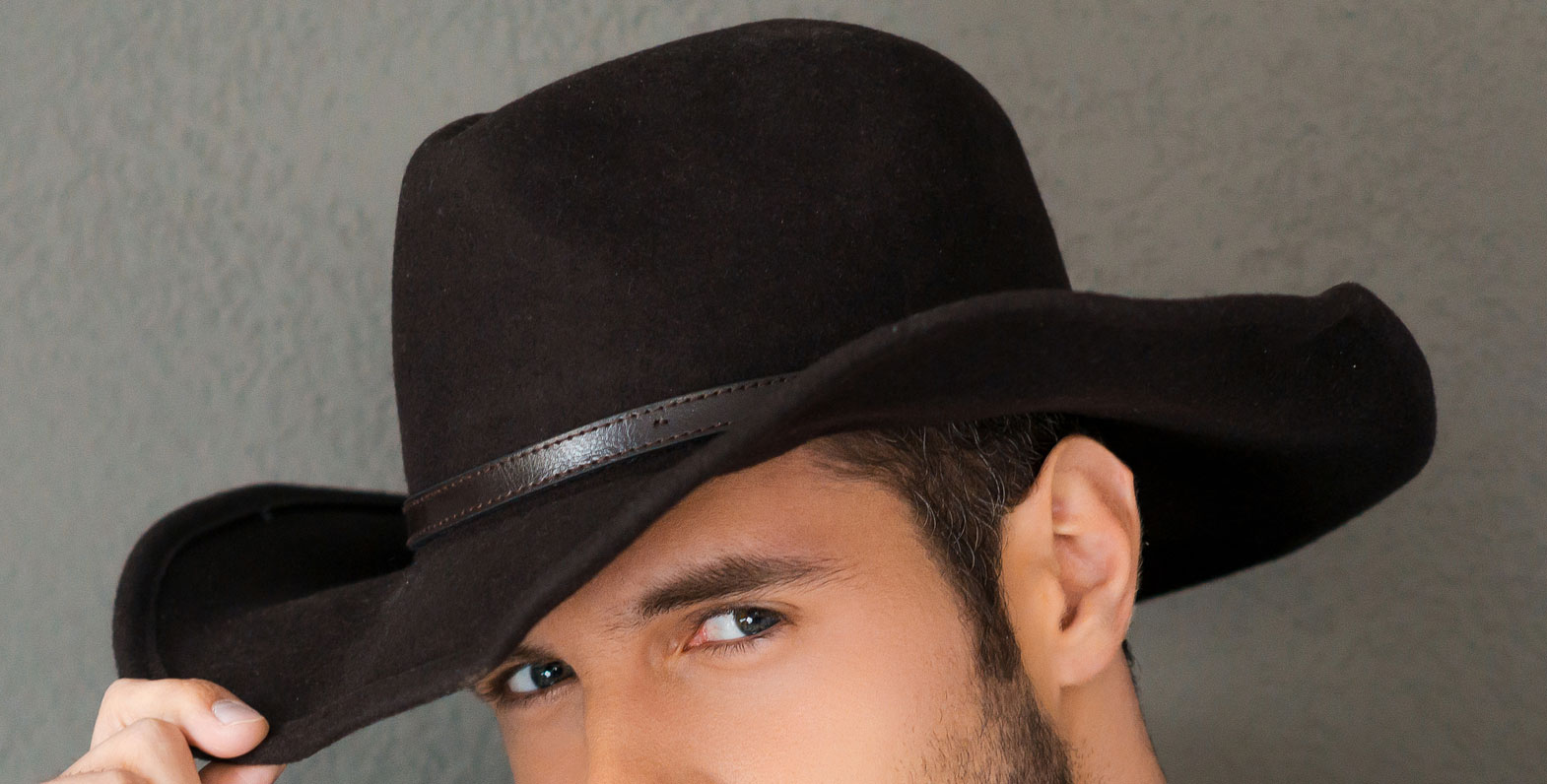 1570x796 how to draw a cowboy hat let's draw people - Simple Cowboy Hat Drawing