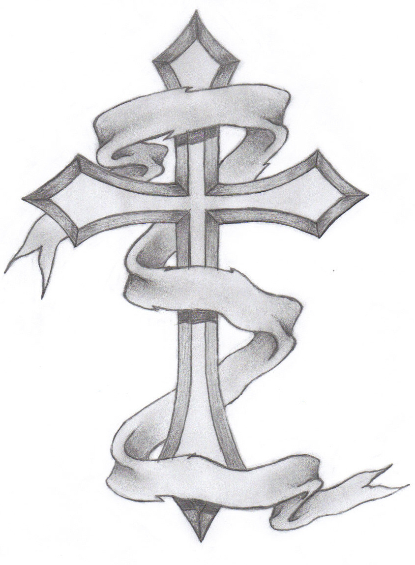 Simple Cross Drawings at Explore collection of