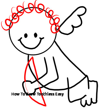 350x379 How To Draw Toothless Easy - Simple Cupid Drawing