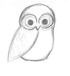 Simple Cute Owl Drawing at PaintingValley.com | Explore collection of ...