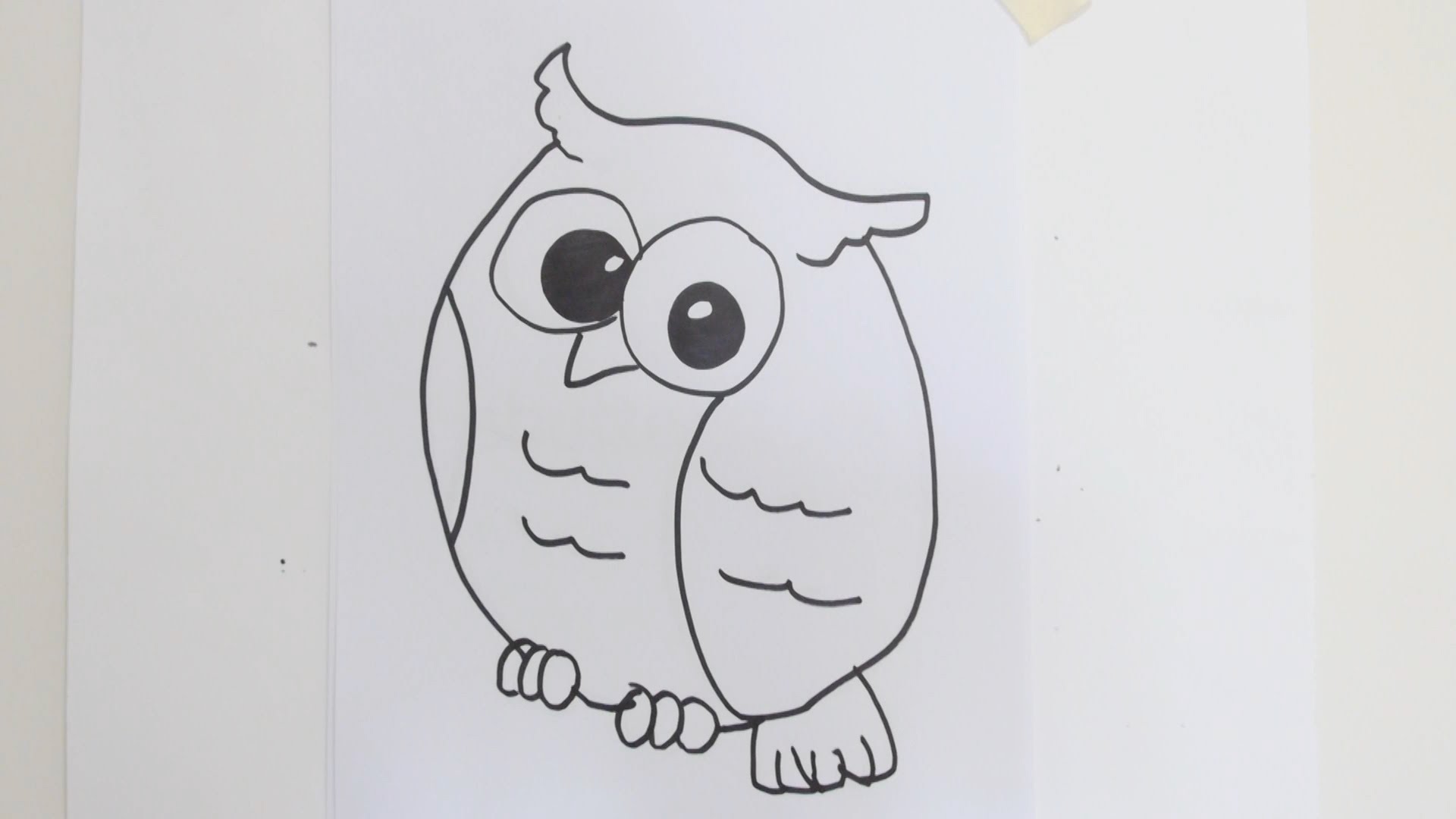 Simple Cute Owl Drawing At Paintingvalley Com Explore Collection