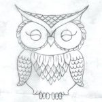 150x150 simple cute owl drawing huge collection of easy cute owl drawing - Simple Cute Owl Drawing