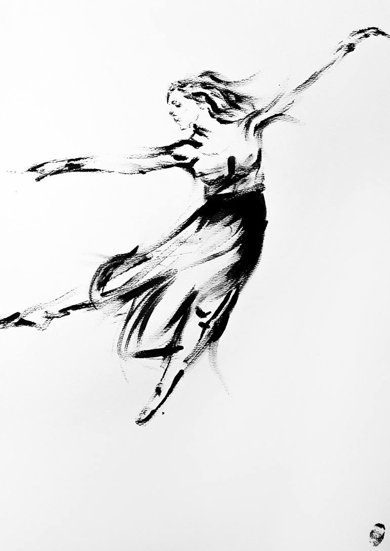 770x1089 simple dance drawings - Simple Dance Drawings