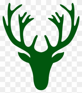 320x363 Close - Simple Deer Skull Drawing